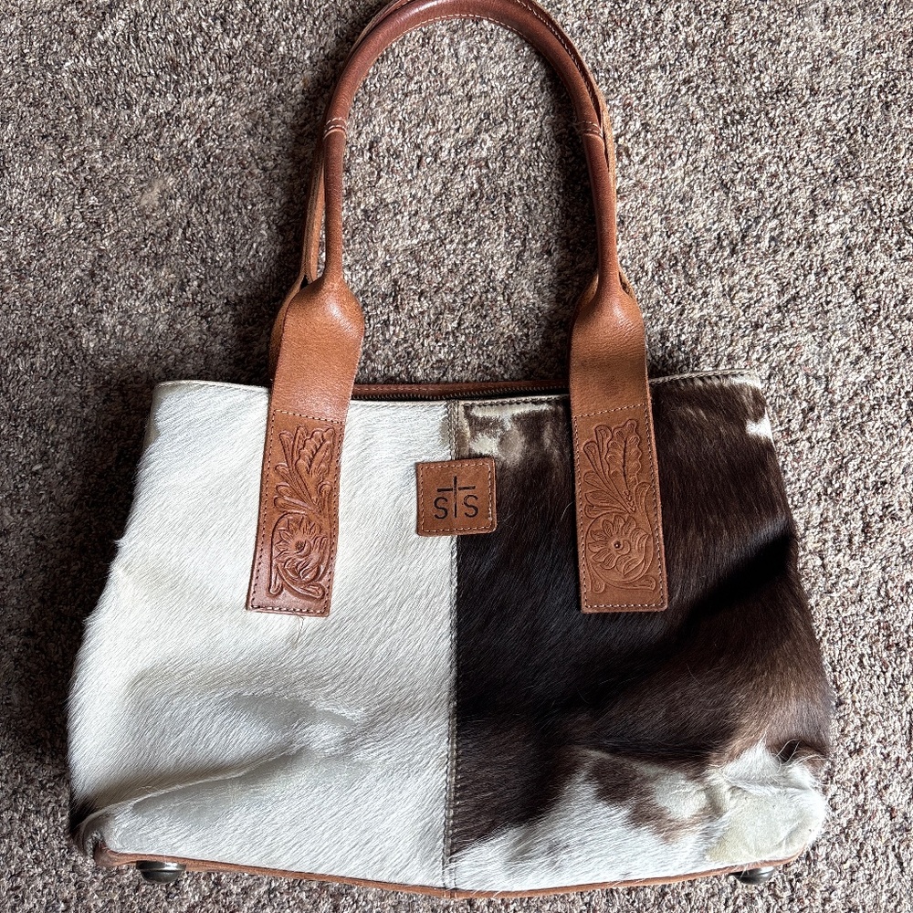 Cowhide Purse